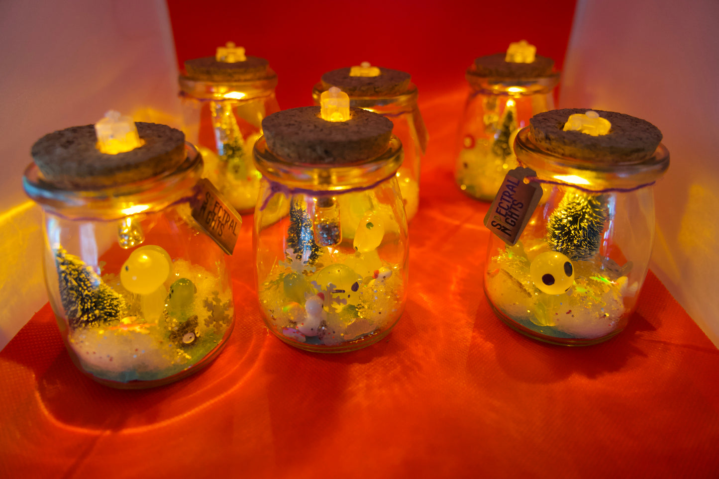 Christmas Spectral Jars