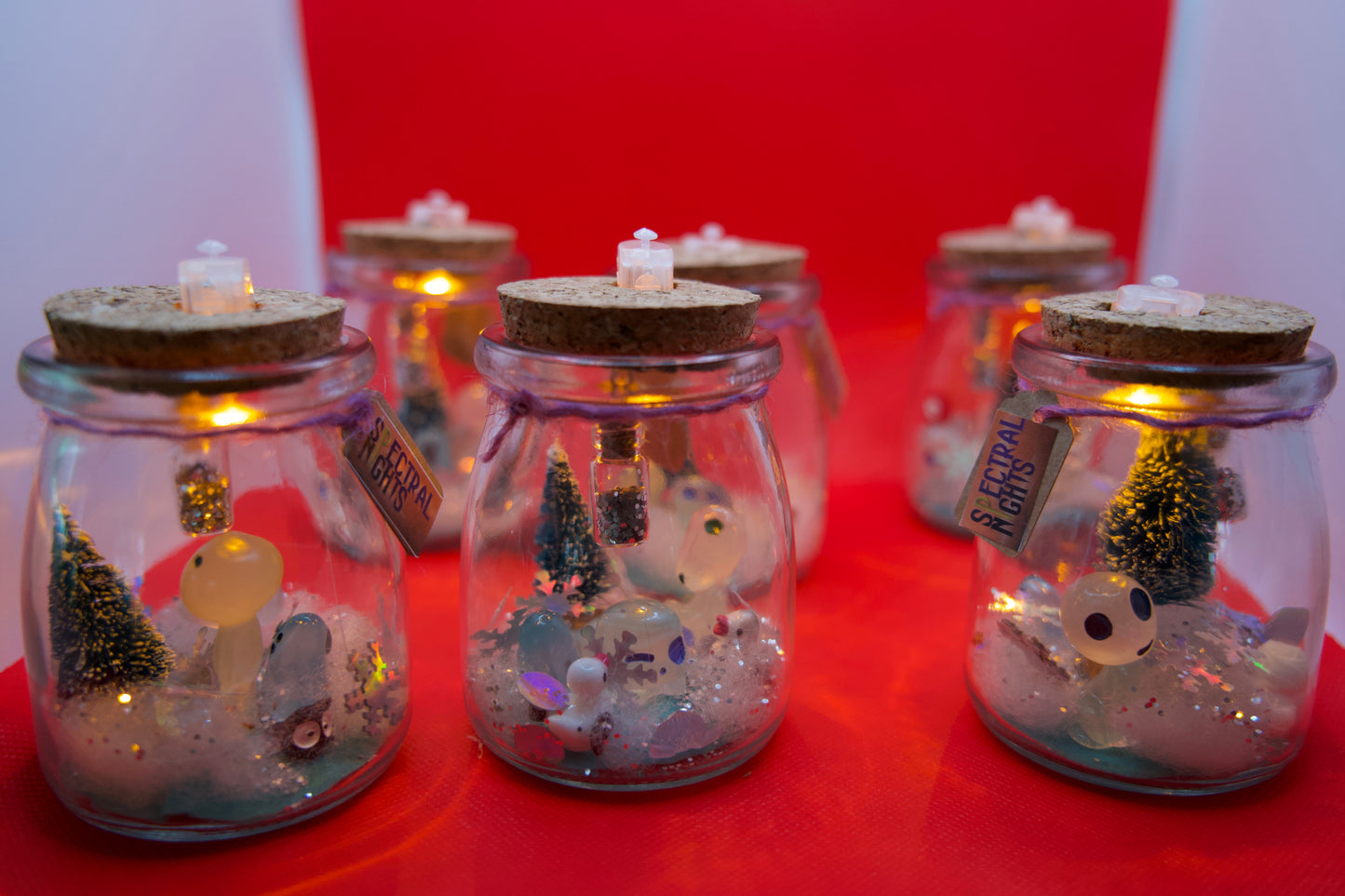 Christmas Spectral Jars