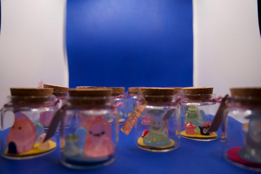 Spectral Baby Glass Jar