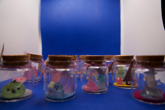 Spectral Baby Glass Jar