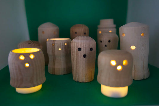 Wooden ghosts
