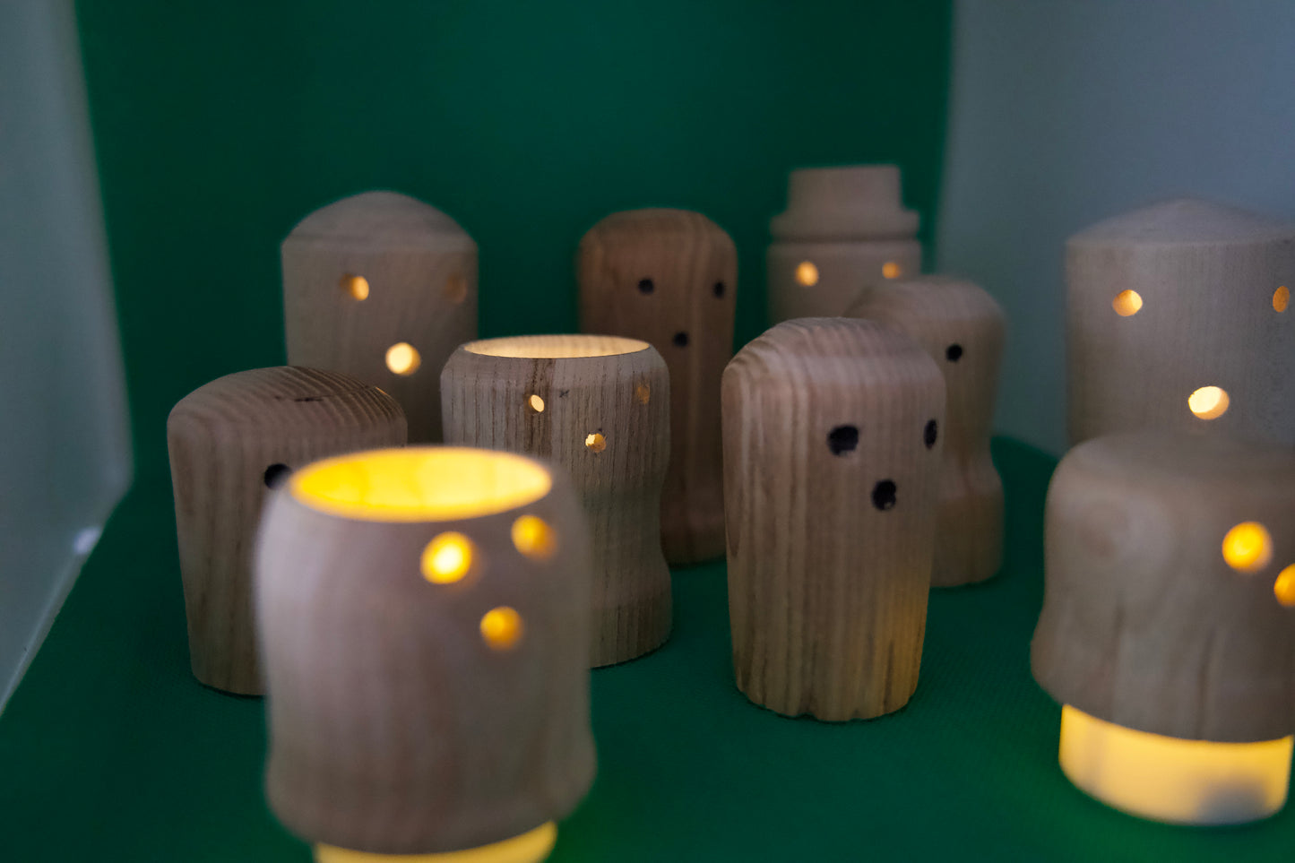 Wooden ghosts